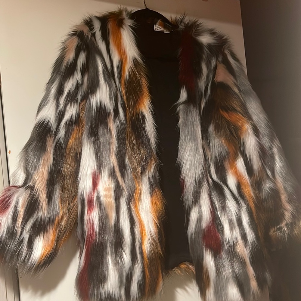 Multicolor Faux Fur